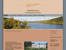 Tablet Screenshot of hotel-fischerheim.de